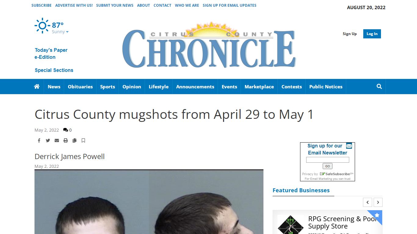 Citrus County mugshots from April 29 to May 1 | Crime & Courts ...